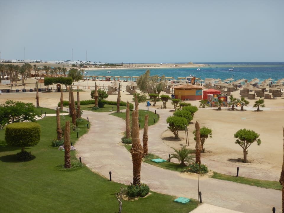 Ausblick Malikia Resort Abu Dabbab
