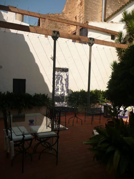 Innenhof Hotel Sant Jaume