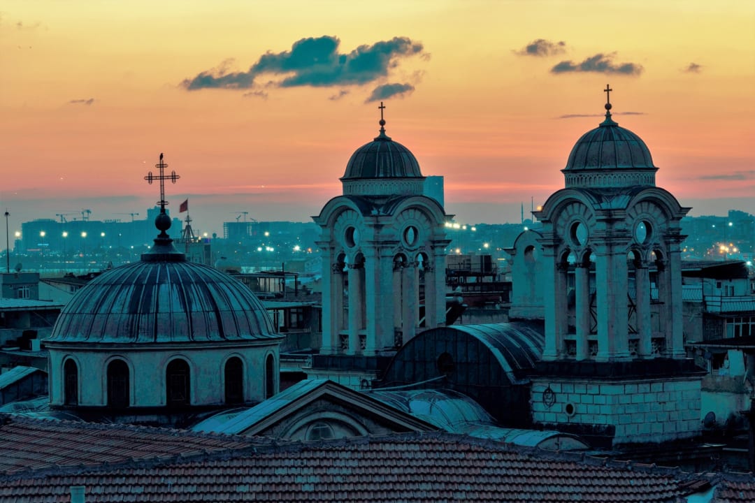 Ausblick Skalion Hotel