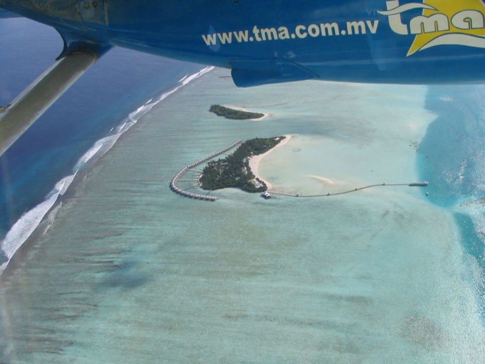 Vue aérienne de l'Hotel Hakura Cinnamon Hakuraa Huraa Maldives