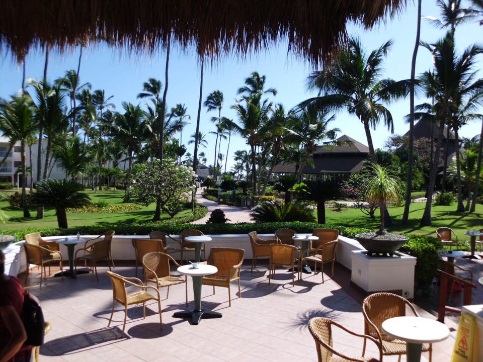 Blick von der Lobby-Bar Vik Hotel Arena Blanca & Cayena Beach