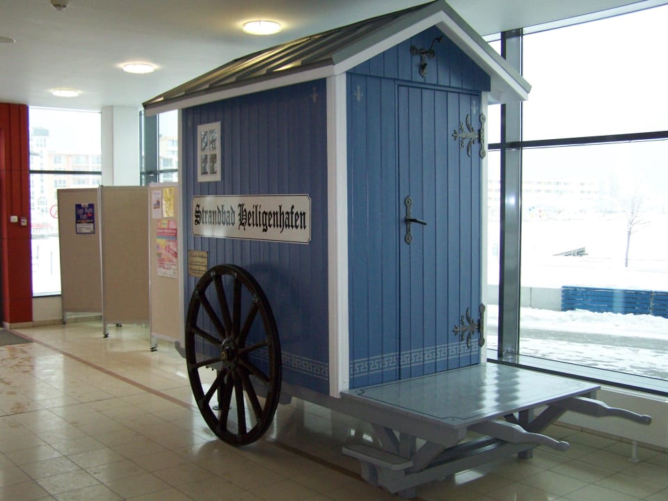 Badewagen um 1900 Heiligenhafen Ferienpark