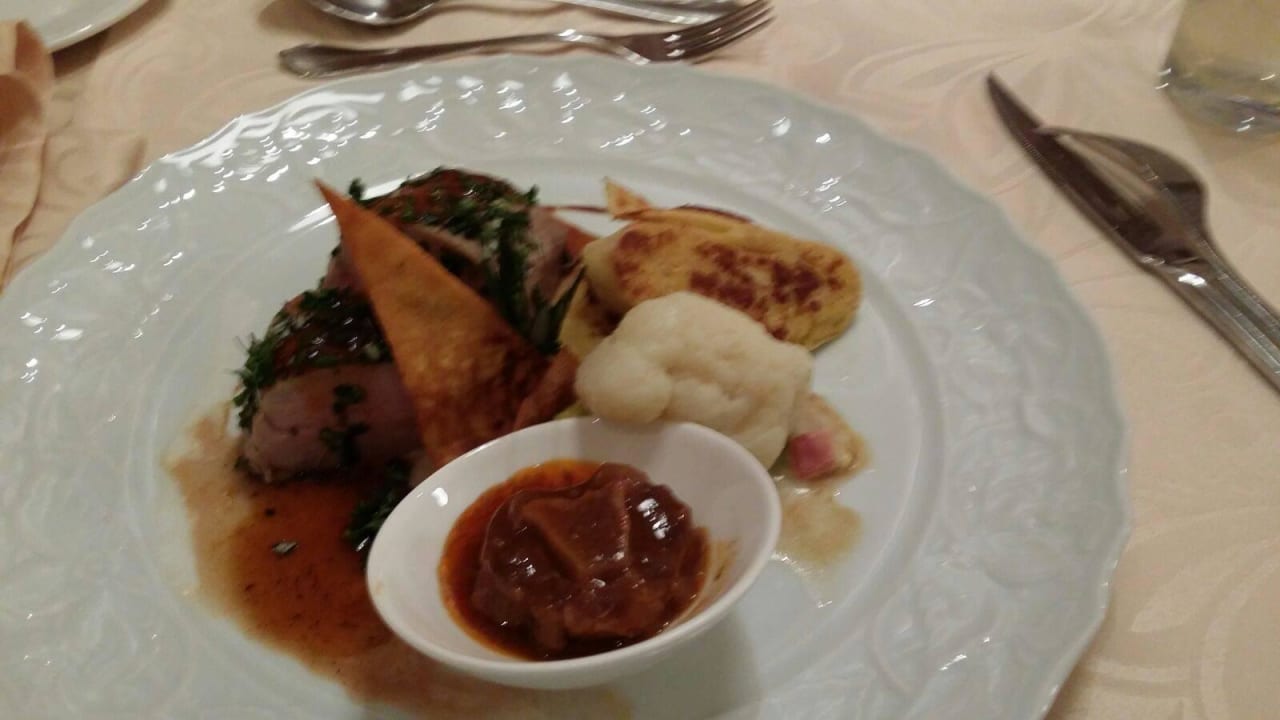 Hauptspeise Schlössl Hotel Kindl