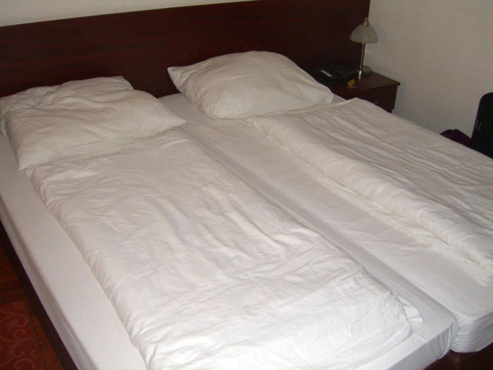 Doppelbett Hotel Enziana Wien