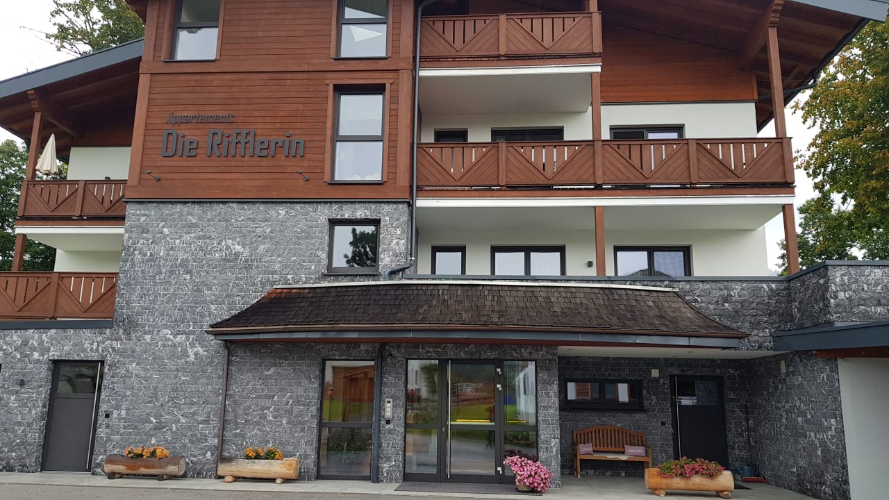 Außenansicht Appartements Die Rifflerin