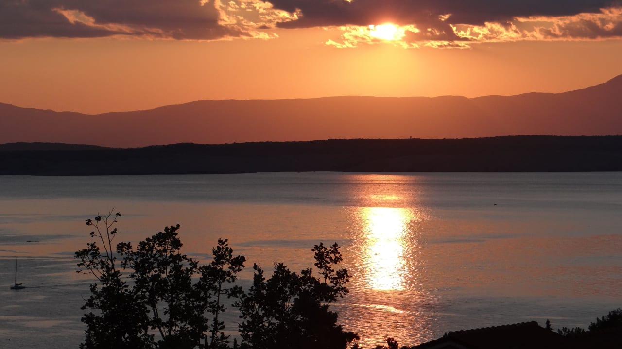 Sonnenuntergang Hotel Belvedere