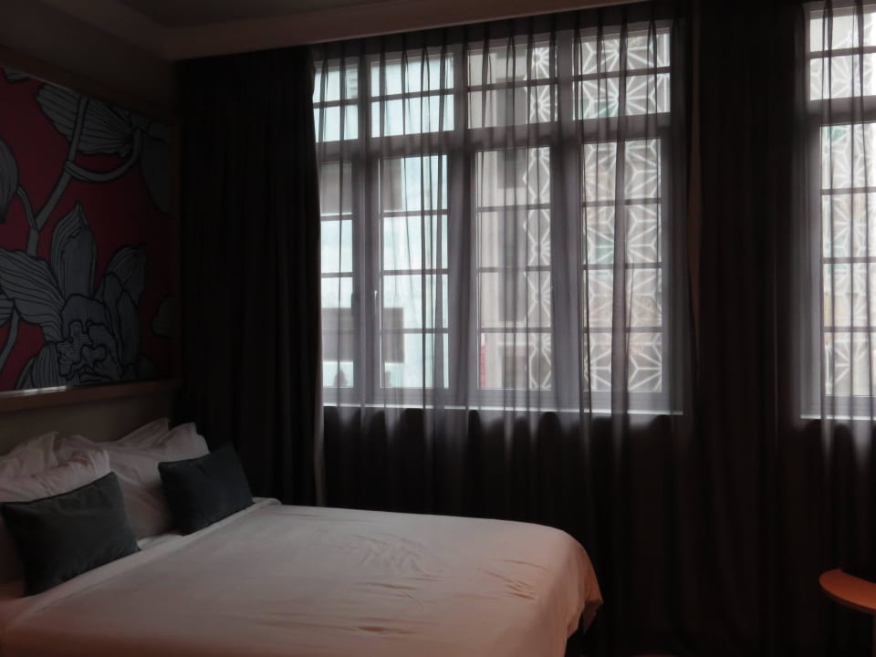 Große Fenster, aber nicht zu öffnen Hotel Bencoolen @ Hong Kong Street
