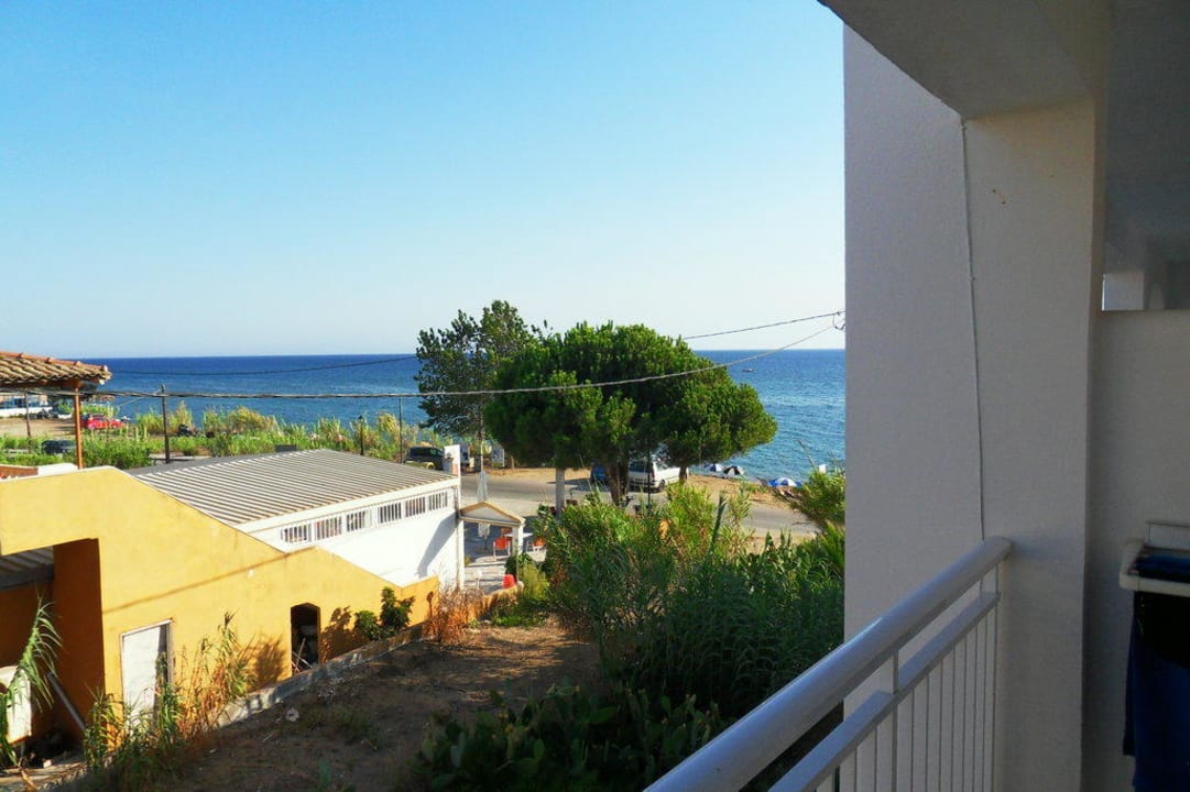 Blick vom Balkon Haus 10 3.Etage Sandy Beach Resort