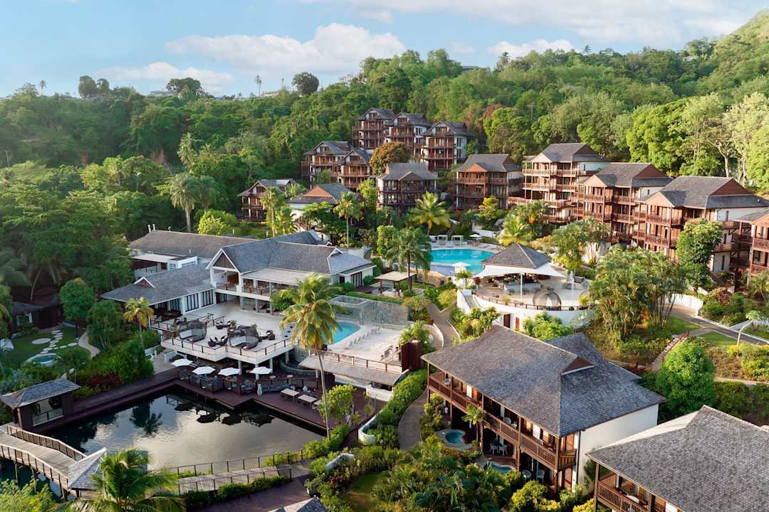 Außenansicht Zoëtry Marigot Bay St. Lucia