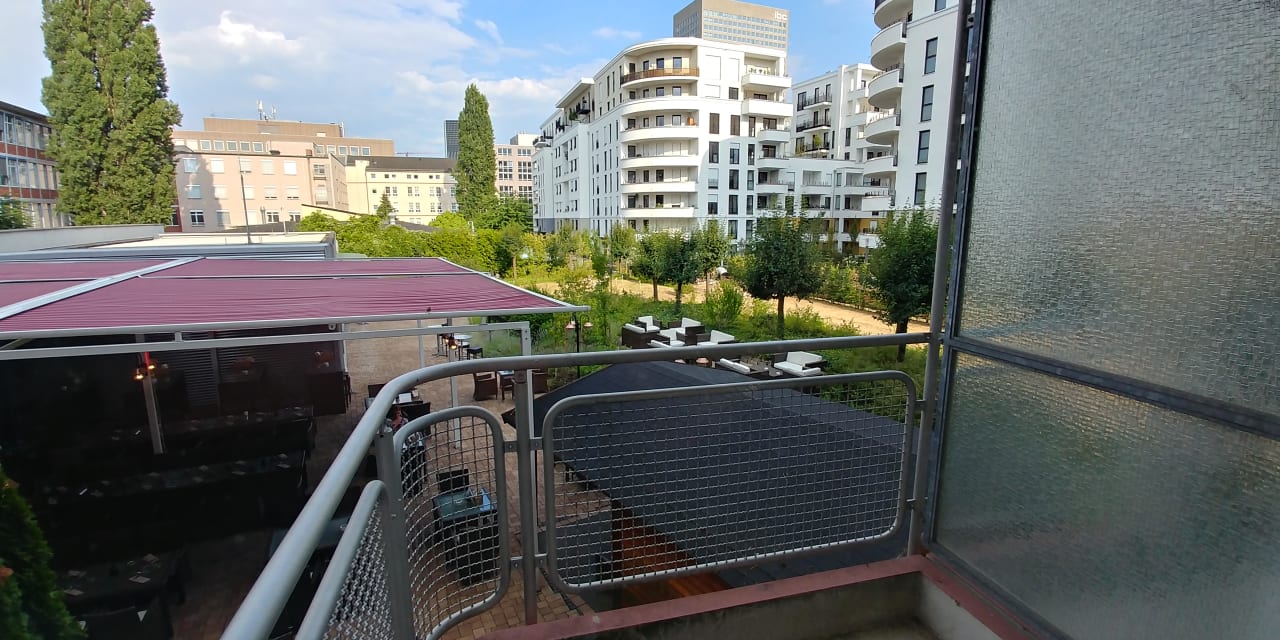 Ausblick Mercure Hotel & Residenz Frankfurt Messe