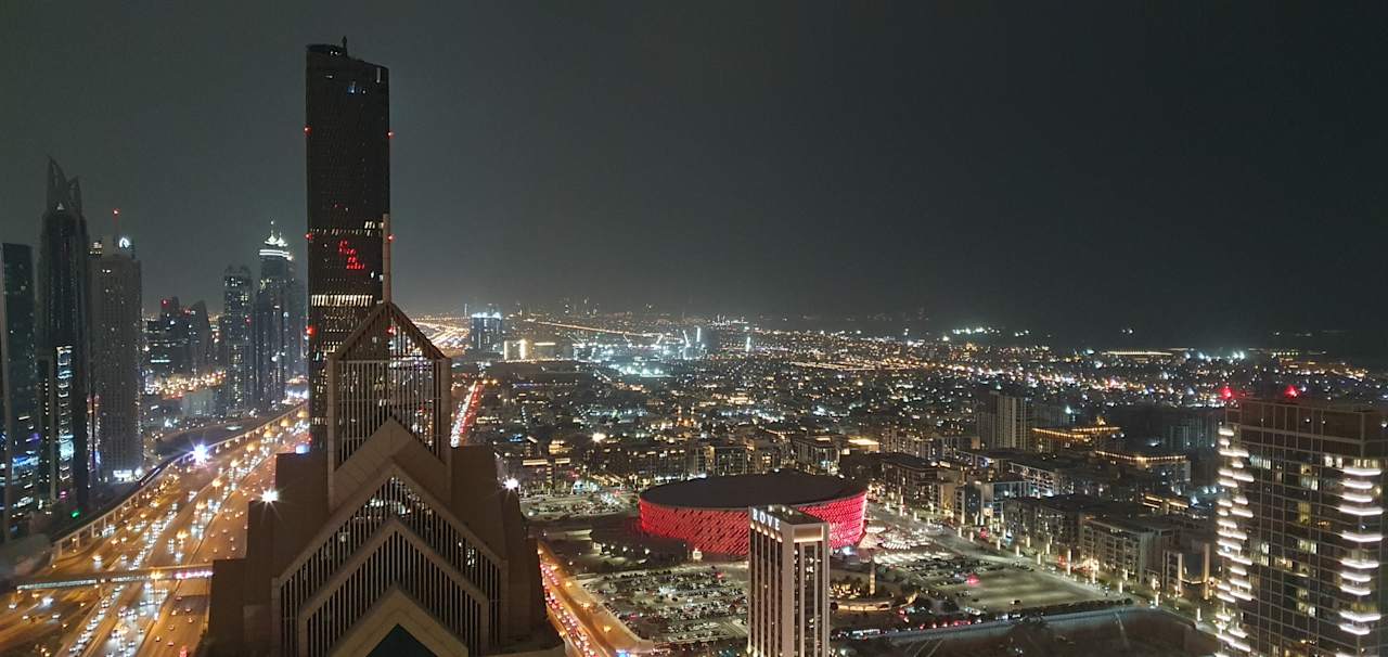 Ausblick Shangri-La Hotel Dubai