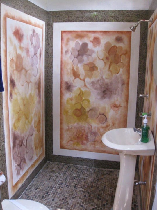 Badezimmer Cottage Komfort Guesthouse Spirit of Life