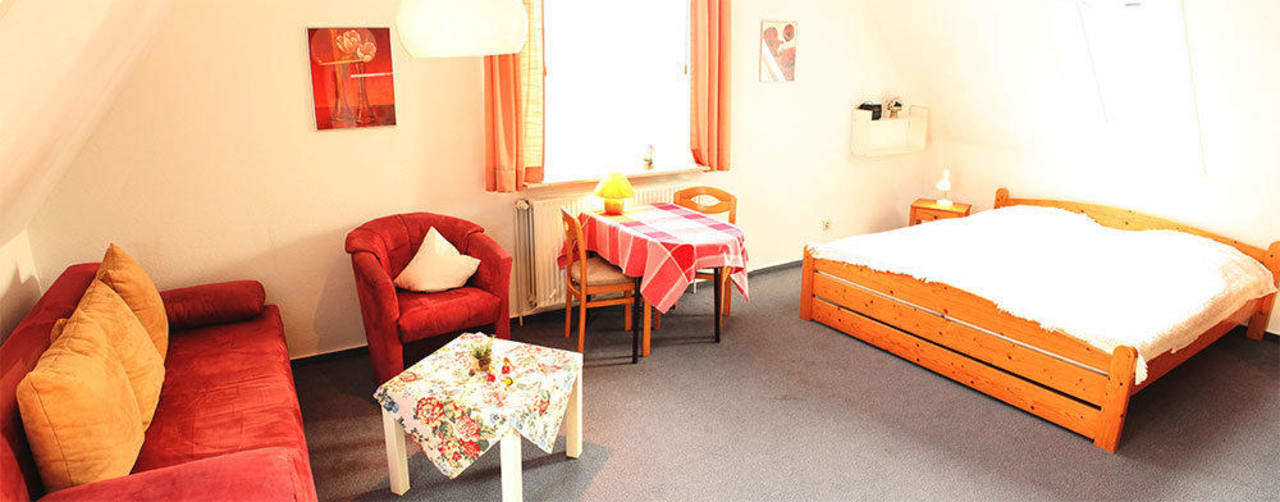 Wohnzimmer Appartement 8 Ferienhaus Nautilus