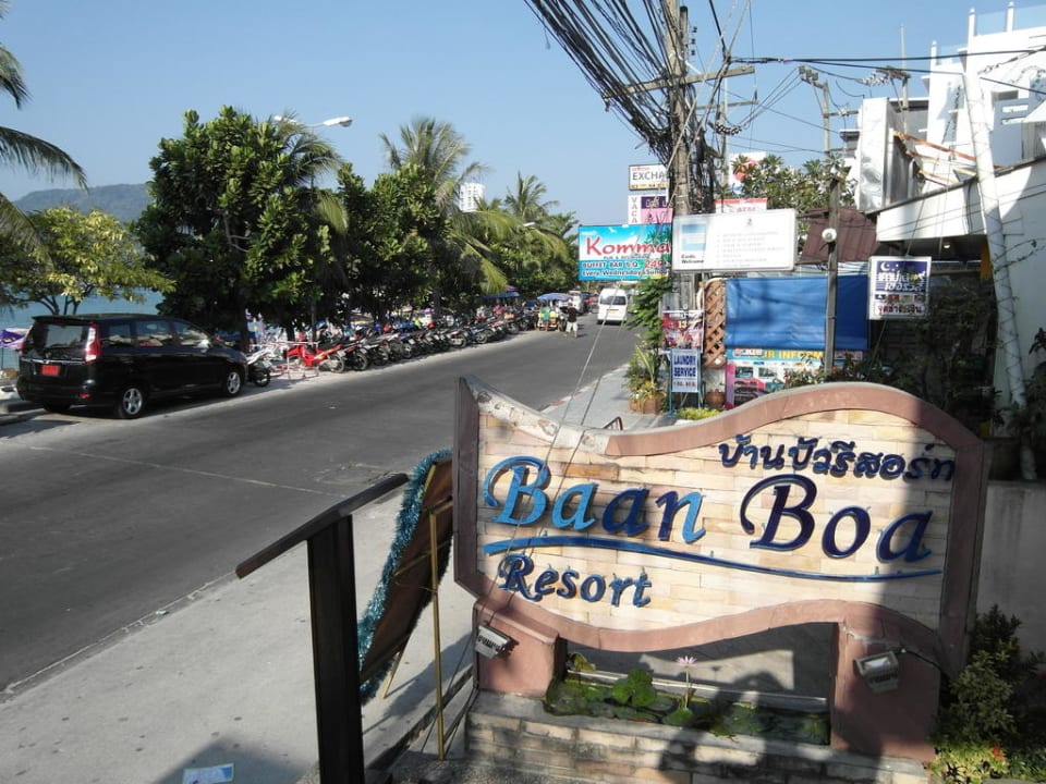 От входа Baan Boa Resort Hotel Baan Boa Resort