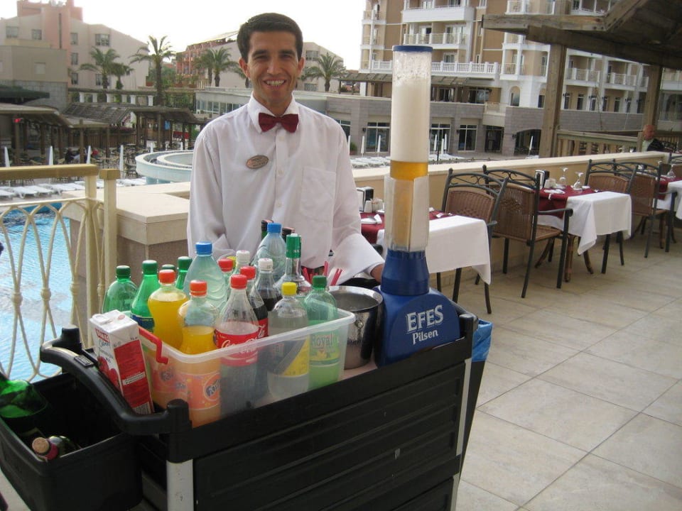 Ausschank von Getränken Trendy Aspendos Beach Hotel