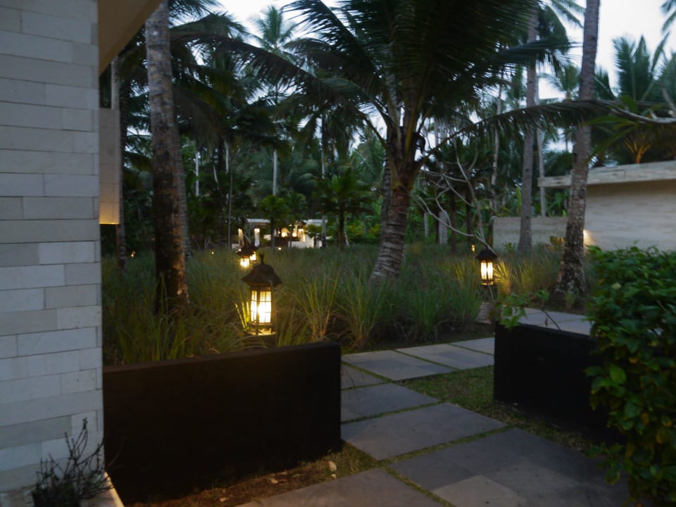 Blick zur Rezeption Kelapa Retreat & Spa