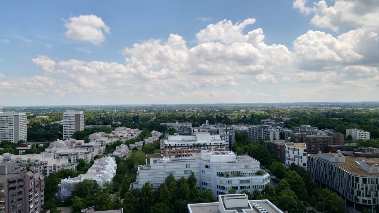 Ausblick Four Points by Sheraton Munich Arabellapark
