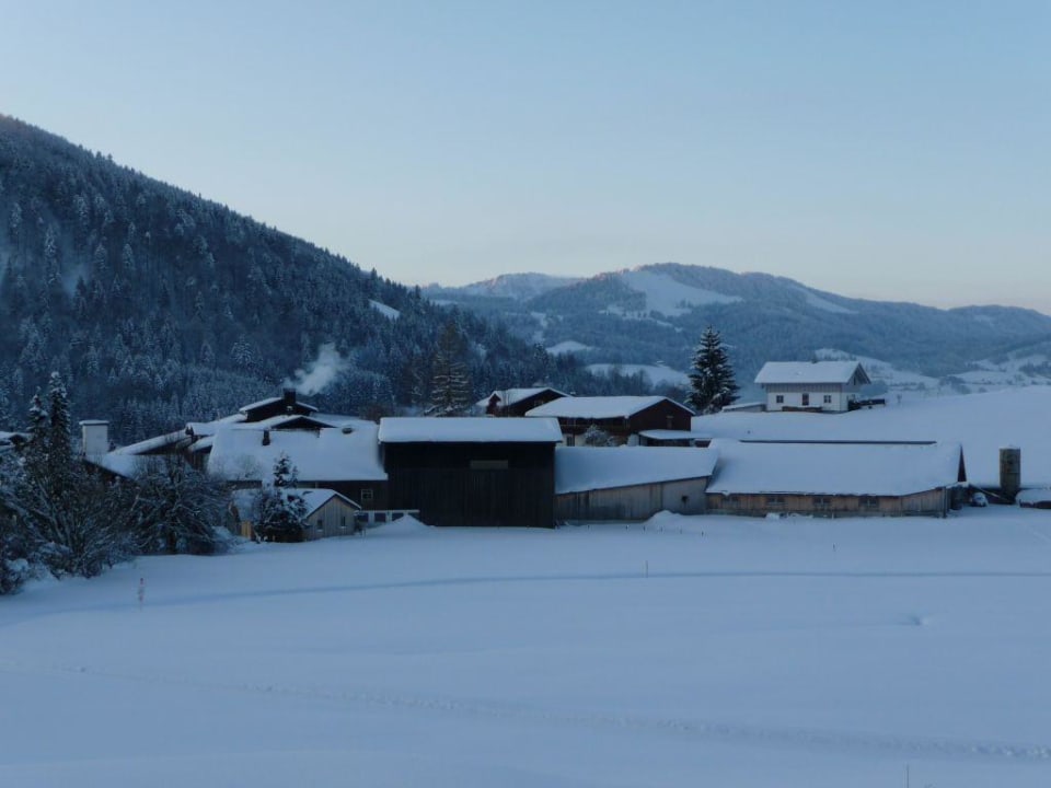 Zimmerausblick Haubers Naturresort