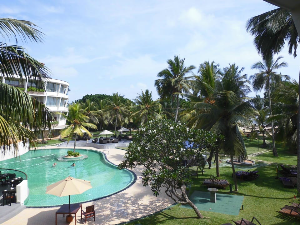 Blick vom Balkon Occidental Eden Beruwala, a member of Barcelo Hotel Group