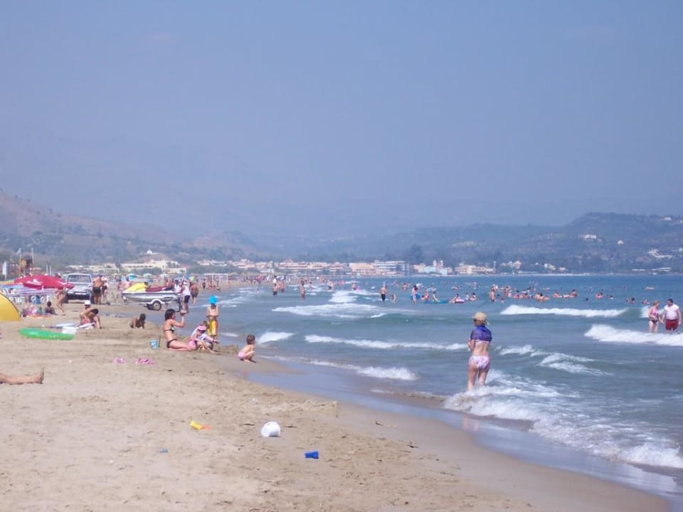 Breiter Strand mit tollem Meer Orpheas Resort - Adults Only