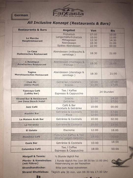 Leider nichtmehr alles auf in Hochsaison Pickalbatros Alf Leila Wa Leila Resort - Neverland Hurghada