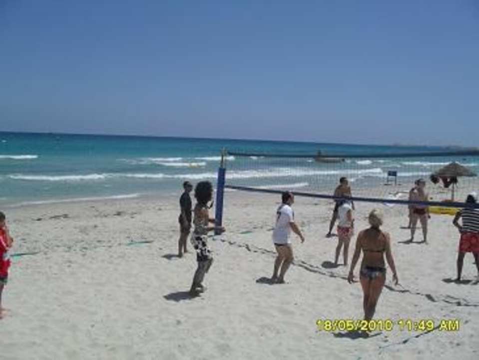 Vollyball spielen Hotel El Mouradi Cap Mahdia