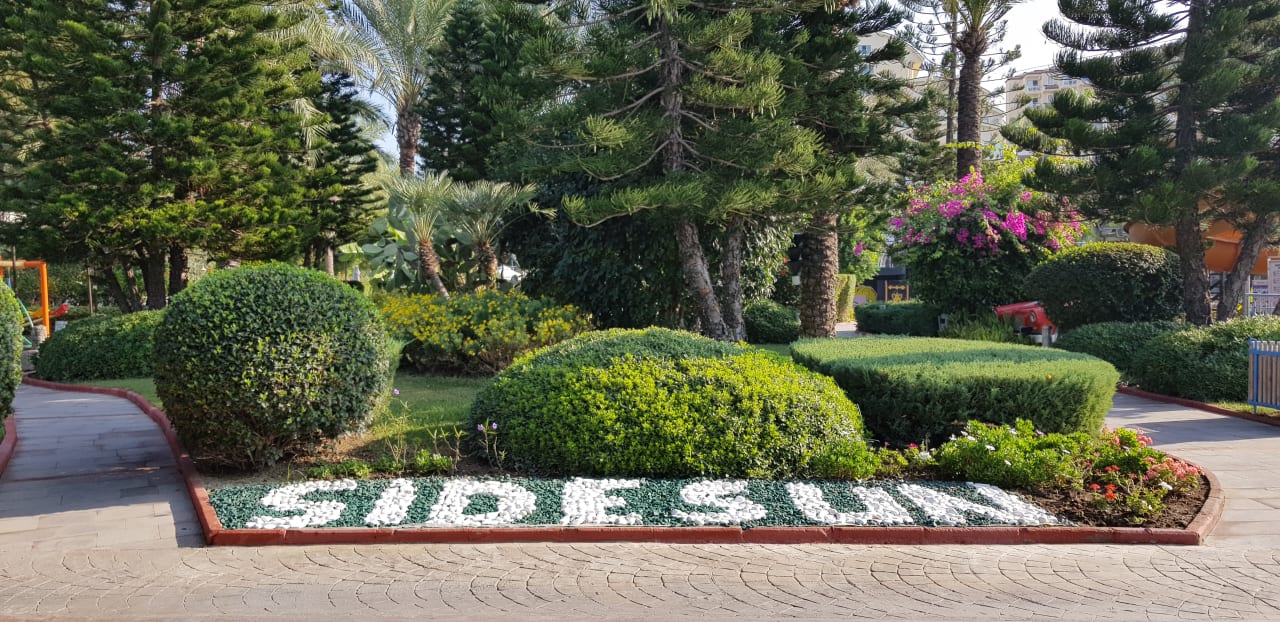 Gartenanlage Side Sun Hotel