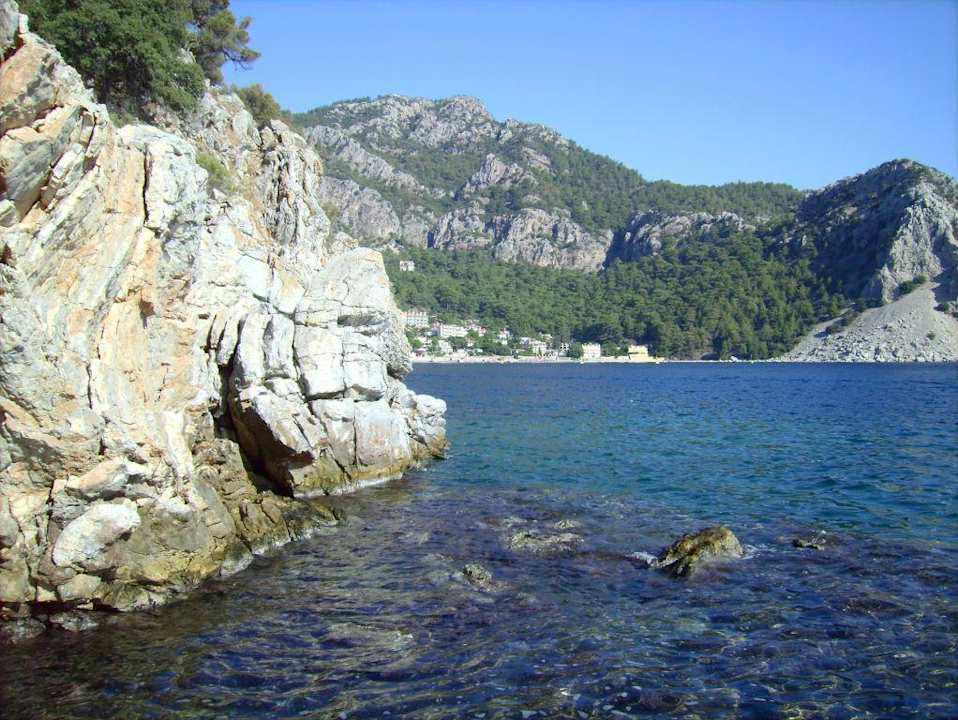 Blick vom Höhlensteg Turunc Resort Hotel