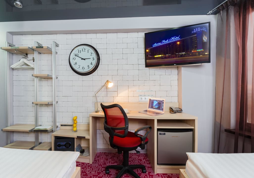 Бизнес с двумя односпальными кроватями Marins Park Hotel