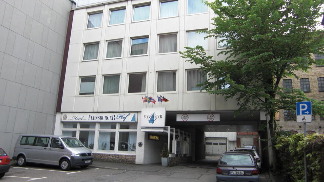 Vorderansicht Flensburger Hof Hotel Flensburger Hof