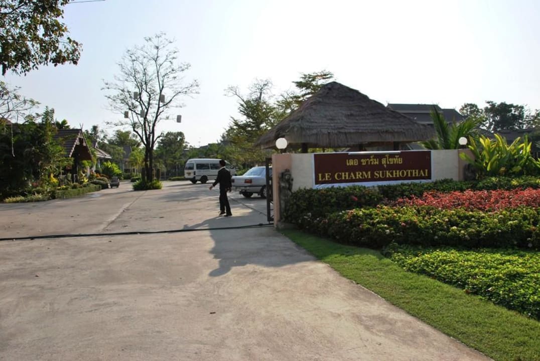 Eingangsbereich Hotel Le Charme Sukhothai Resort