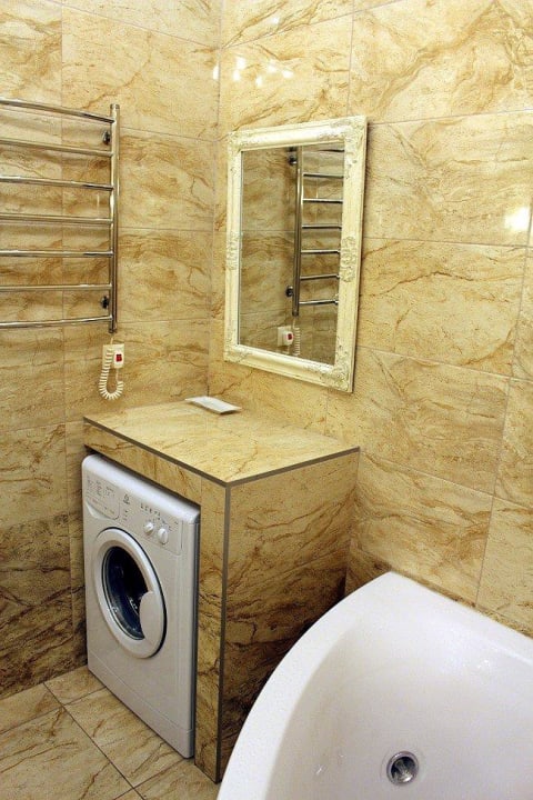 Waschmaschine im Luxury Studio Apartment Apart-Hotel Theatre