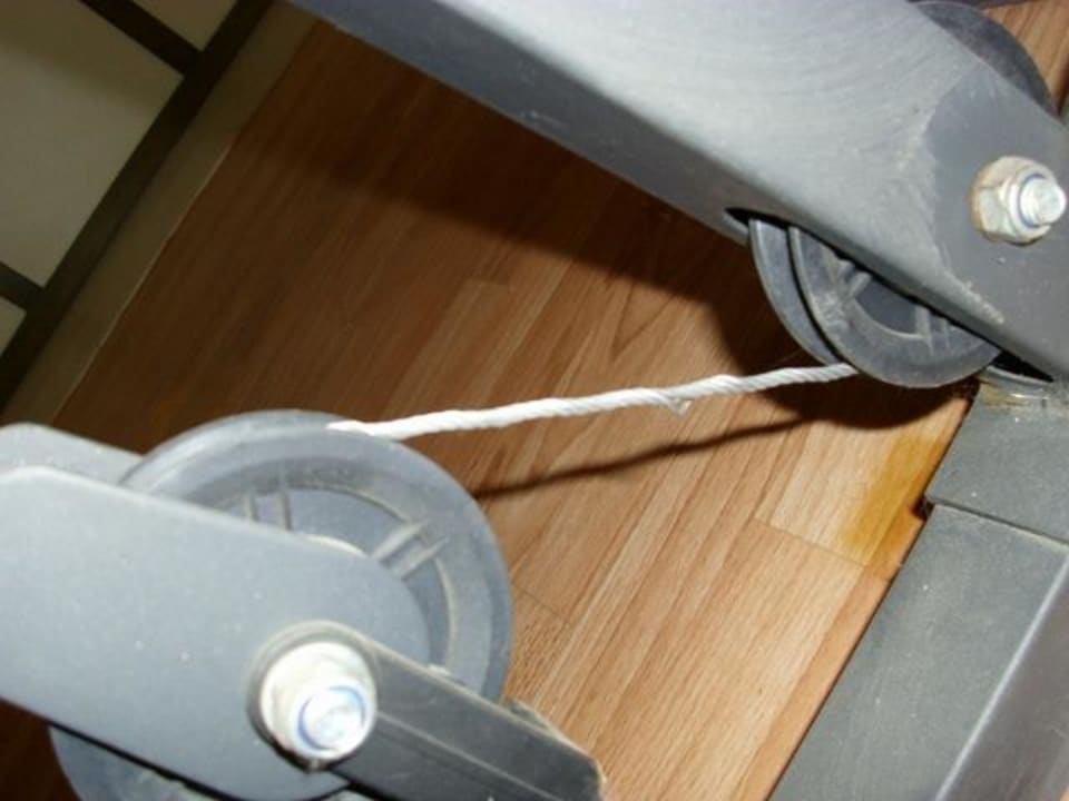 Angerissene Drahtseile Tiana Beach Resort