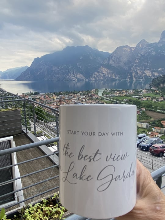 Ausblick Garda Hotel Forte Charme