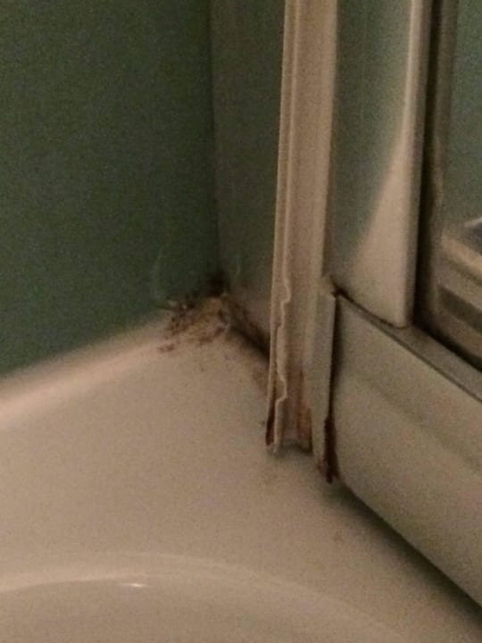 Dusche Doppelzimmer 1 Hotel Anapaya