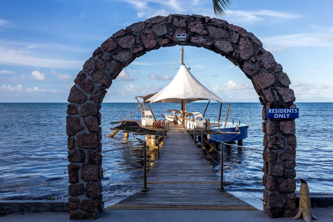 Ausblick The Coco de Mer Hotel & Black Parrot Suites