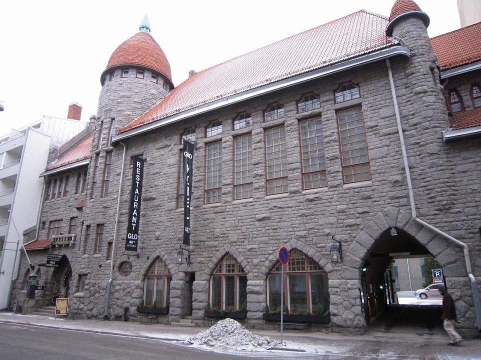 Art Nouveau building Glo Hotel Art