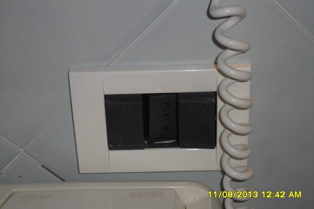 Gefahr eines Stromschlags Hotel La Gradisca