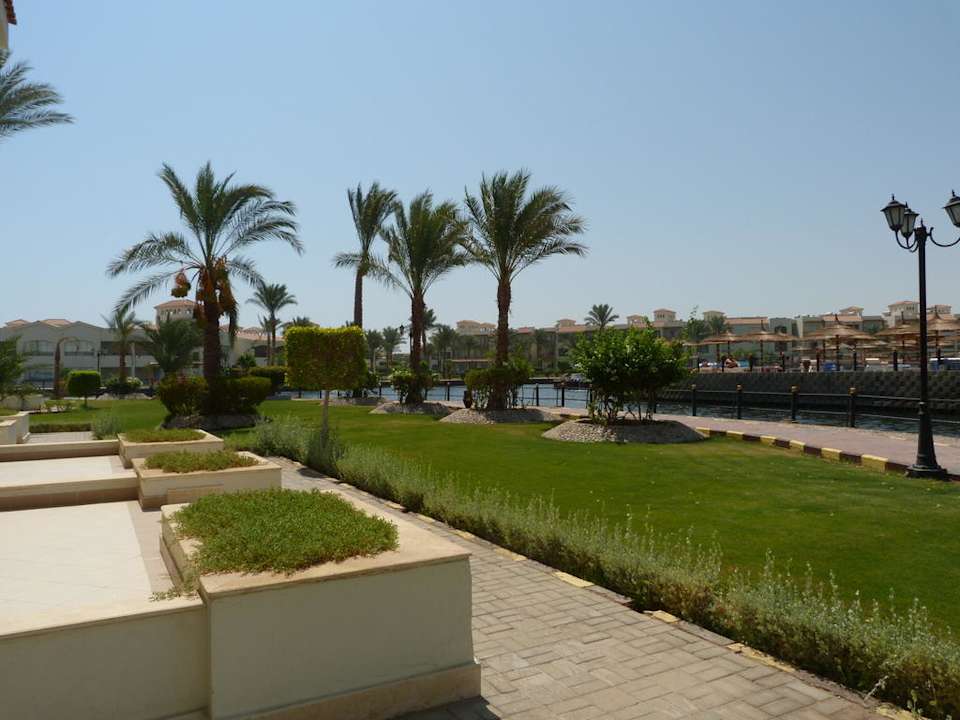 Blick von unserem Zimmer Pickalbatros Dana Beach Resort - Hurghada