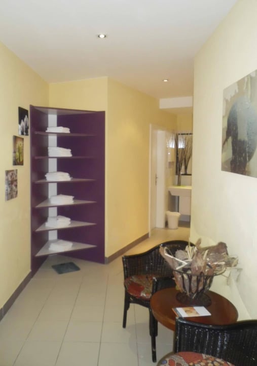 Handtücher im Saunabereich Alpina Resort Nature & Wellness