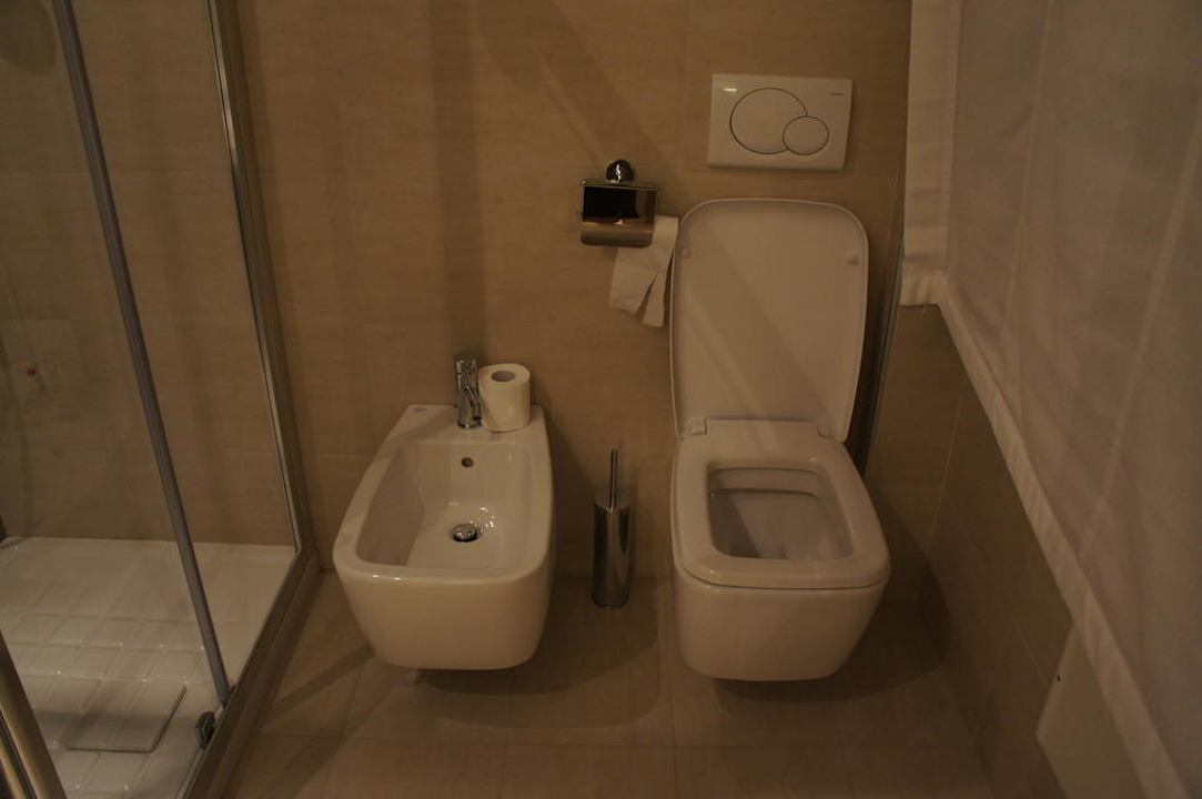 Badezimmer Hotel Roma Point