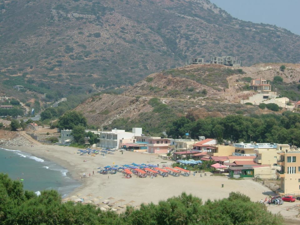 Blick auf Bucht Fodele Beach & Water Park Holiday Resort