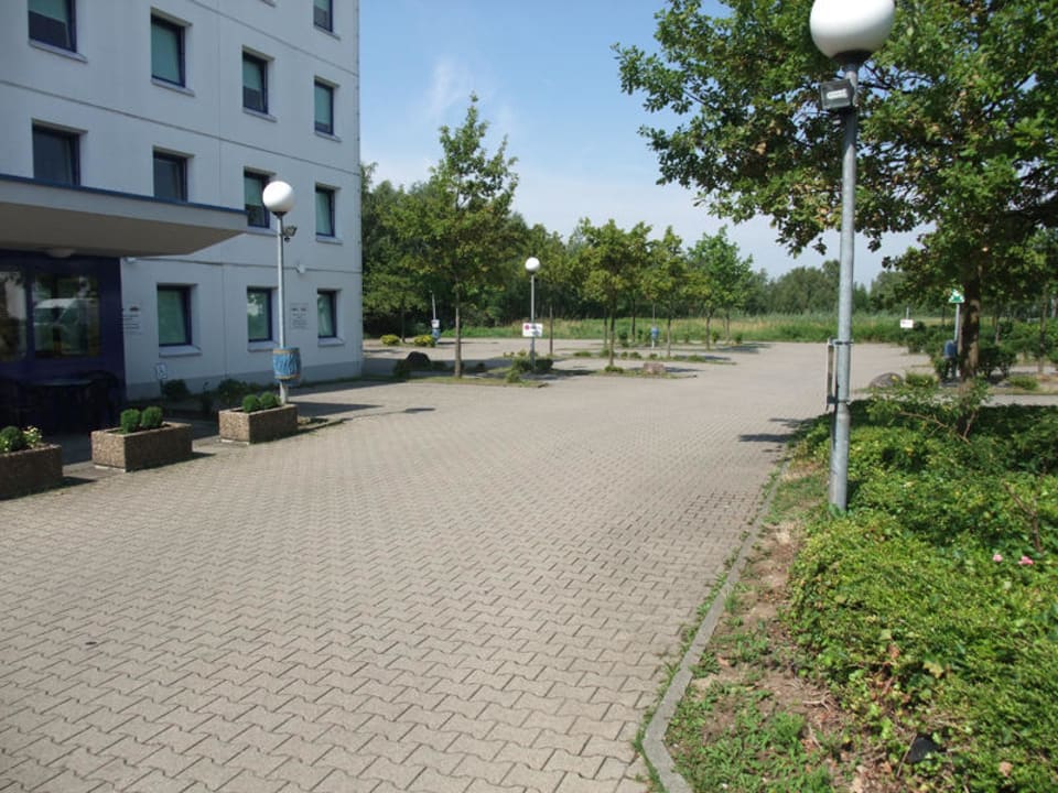 Da hinten gibts viele Parkmöglichkeiten ibis budget Hotel Essen Nord