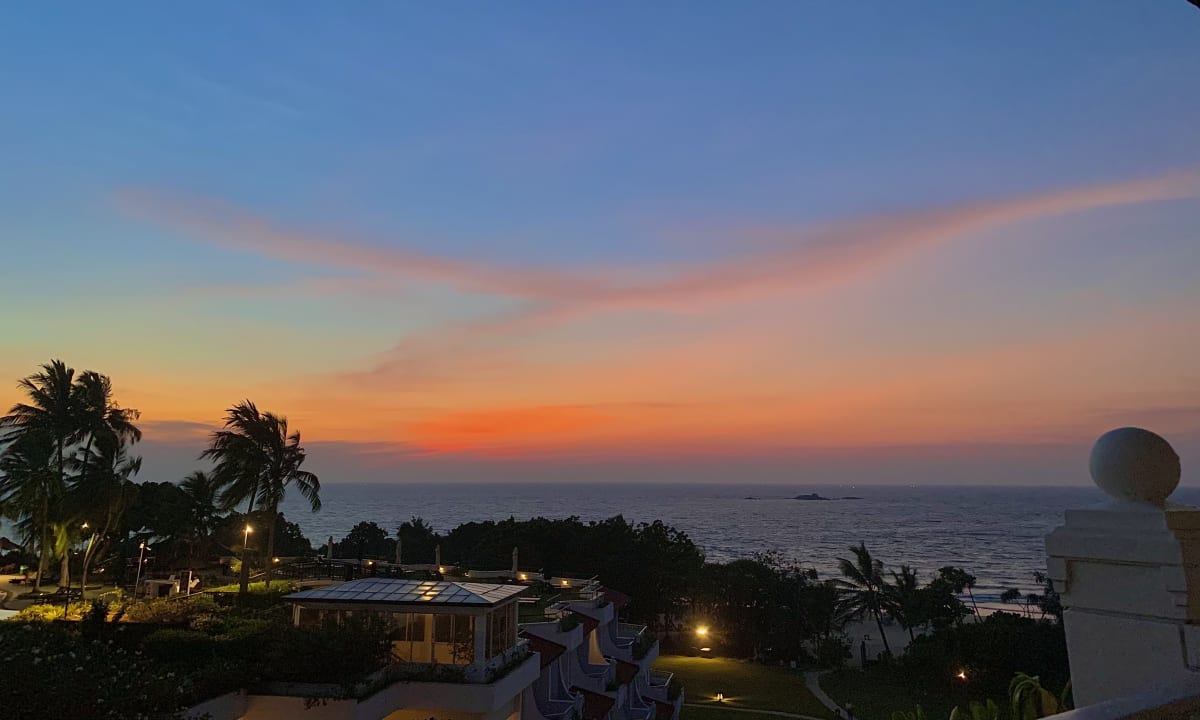 Ausblick Taj Bentota Resort & Spa
