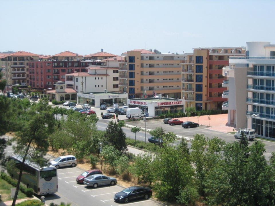 Ausblick vom Balkon Hotel Aktinia