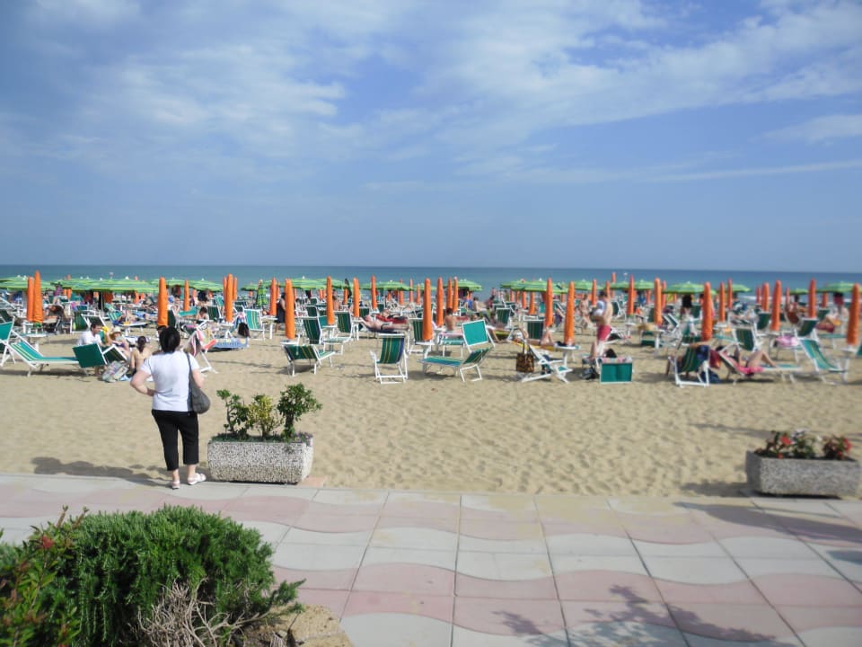 Blick von der Terrasse Hotel Ancora