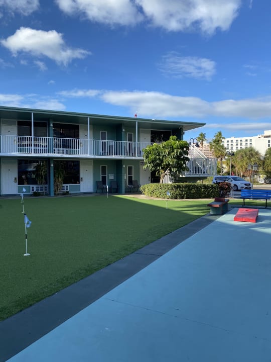 Gartenanlage Clearwater Beach Hotel