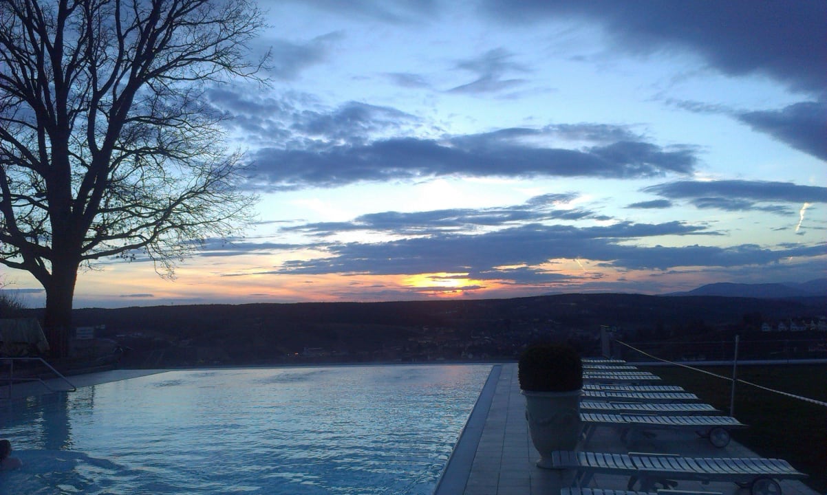 Sonnenuntergang Hotel & Spa Der Steirerhof Bad Waltersdorf