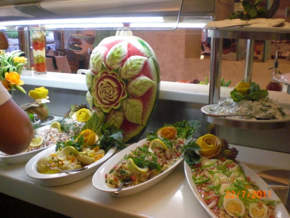 Prachtig decor van gerechten TUI BLUE Xanthe