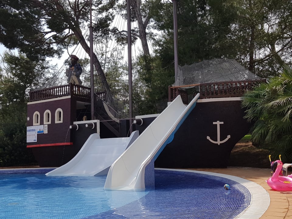 Piratenschiff Kinderpool Zafiro Mallorca